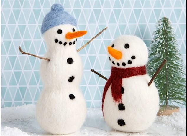 FREE Felted Snowman Workshop