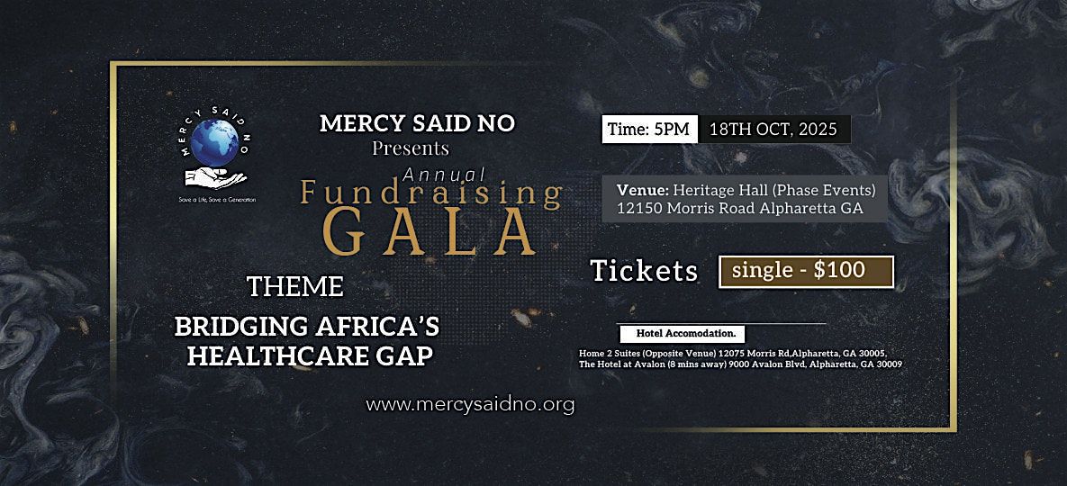 MERCY SAID NO ANNUAL FUNDRAISING GALA