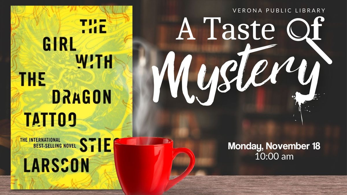 A Taste of Mystery Book Club