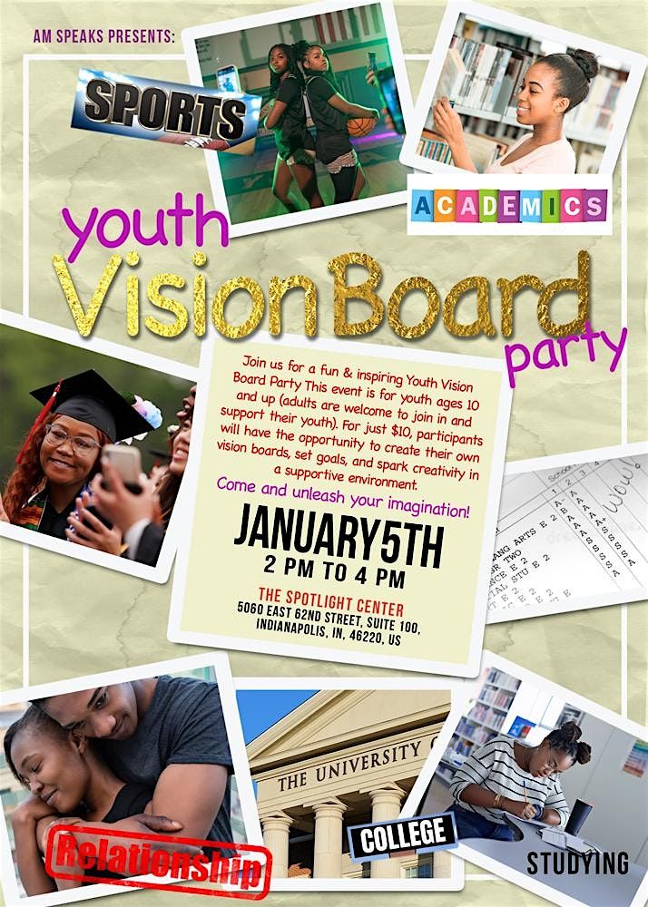 Youth Vision Board Party