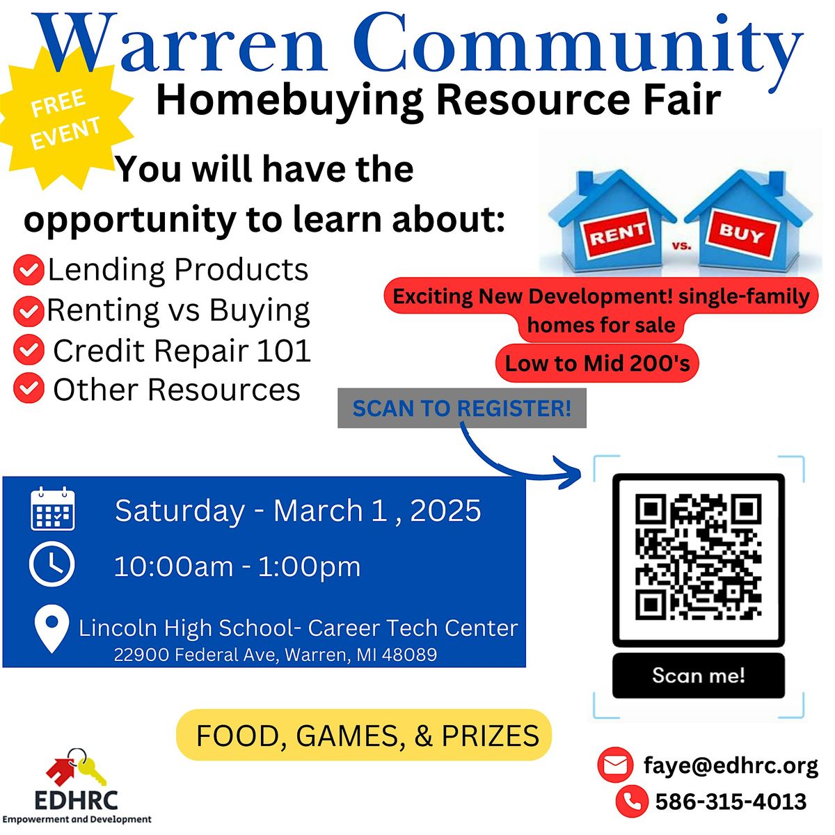 Warren Community Homebuying Resource Fair