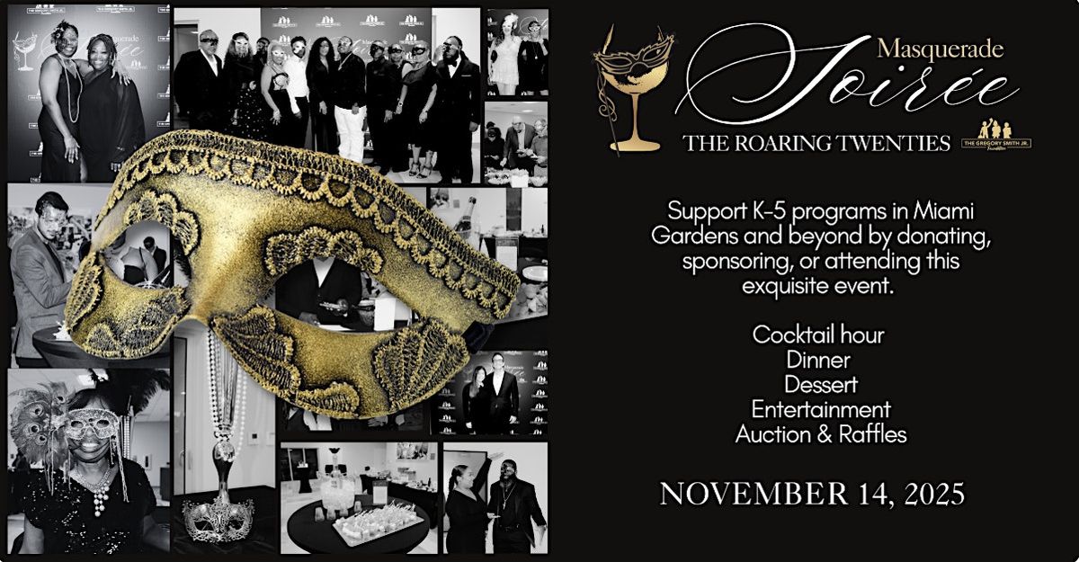 Masquerade Soir\u00e9e: The Roaring 20s