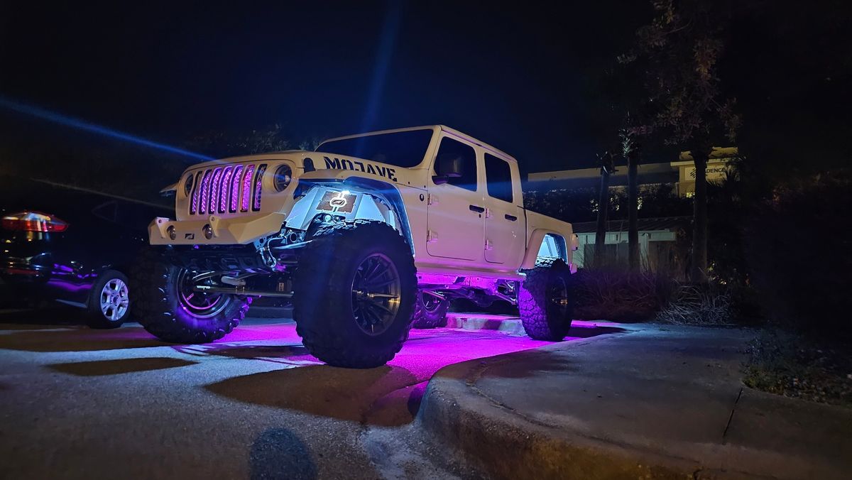 Lighting of the Jeeps