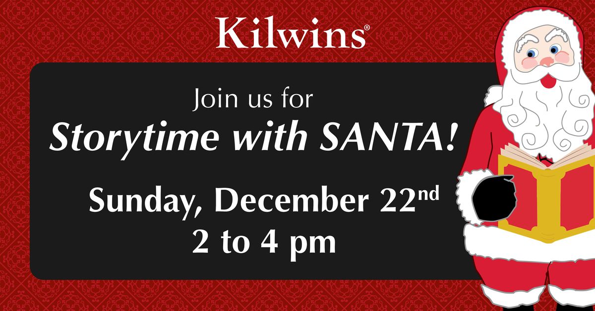 Storytime with Santa @ Kilwins West Hartford (Blue Back Square)