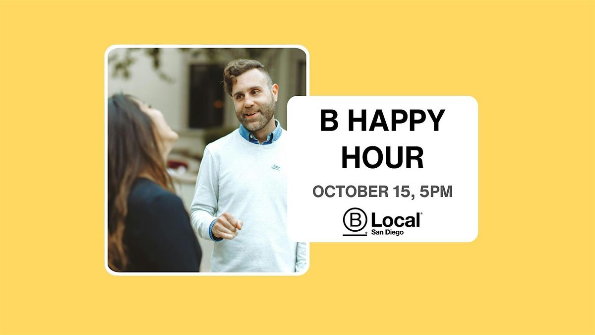 October B Happy Hour
