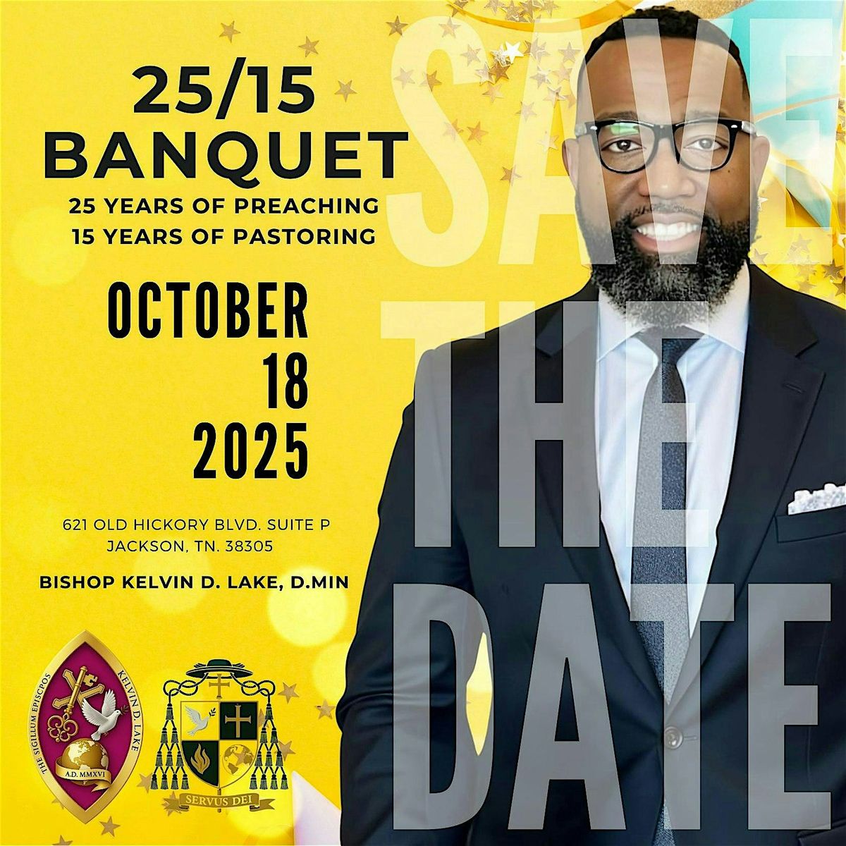 Bishop Kelvin D. Lake - 25\/15