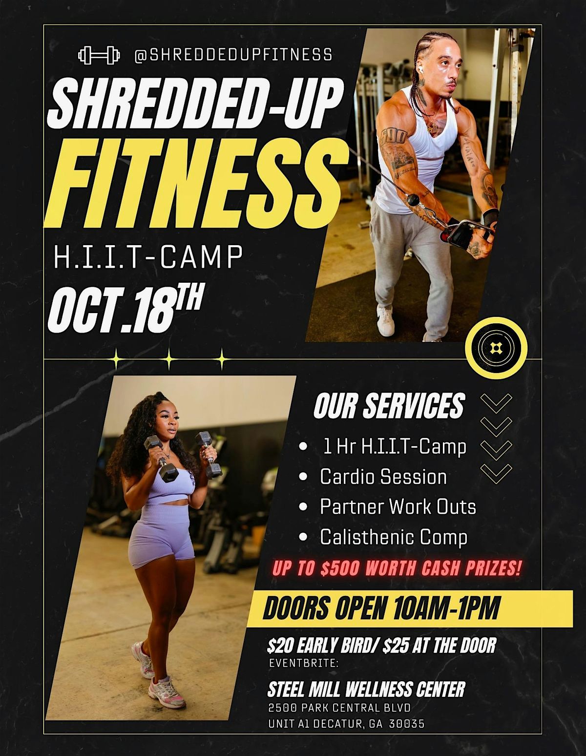 Shredded - Up Fitness H.I.T.T Camp