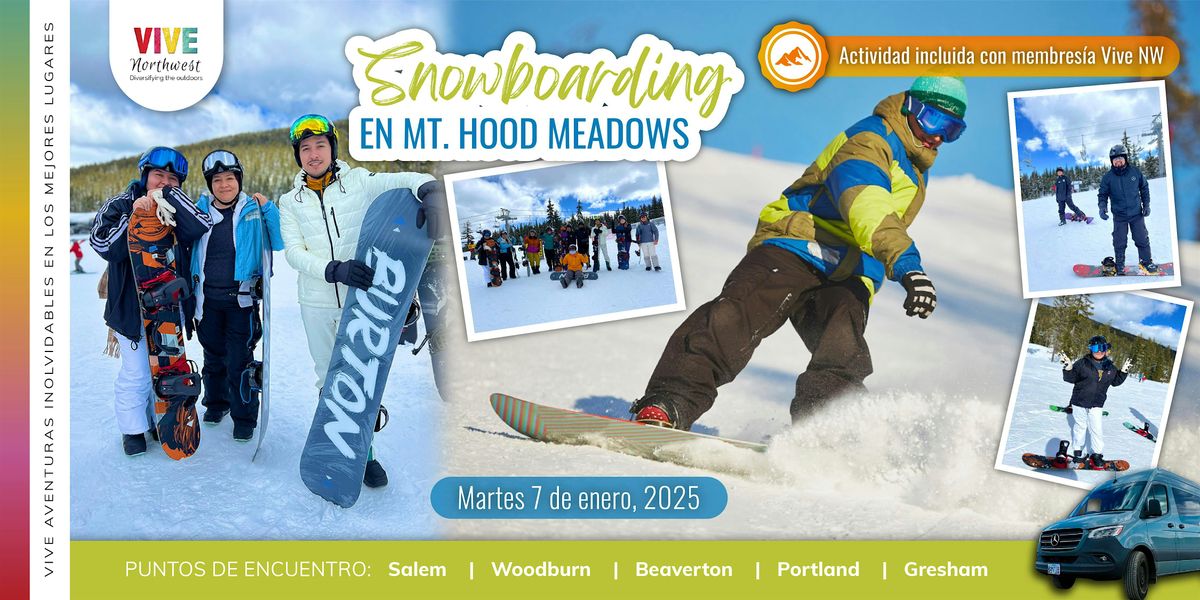 Comienza el a\u00f1o practicando snowboarding y conquistando la monta\u00f1a