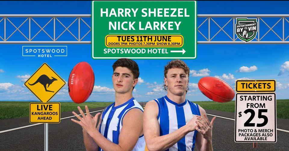 Harry Sheezel & Nick Larkey LIVE at Spotswood Hotel!