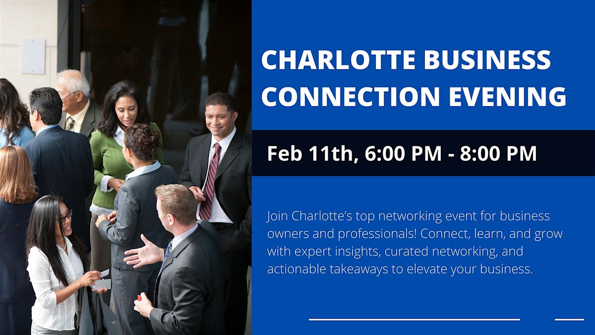 Charlotte Business Connection Evening