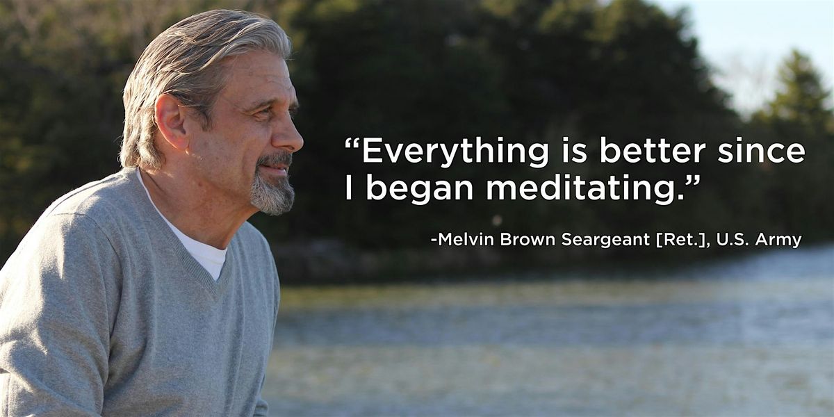 FREE Monthly Meditation Classes for NYC Veterans