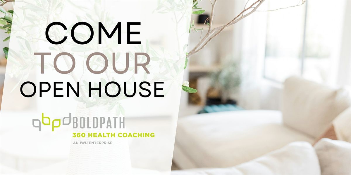 BoldPath360 Open House: Whole-Person Coaching