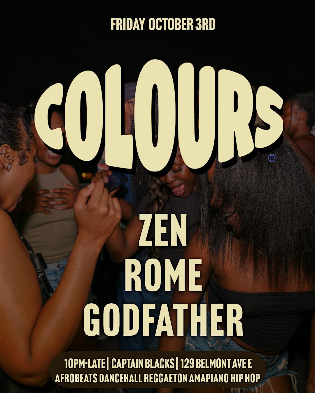 Colours Global Sound: October 3rd