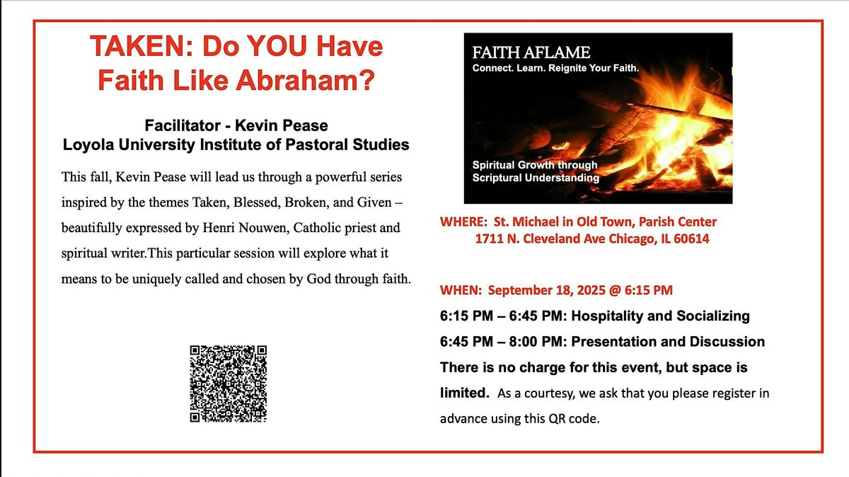TAKEN: Do YOU Have Faith Like Abraham?