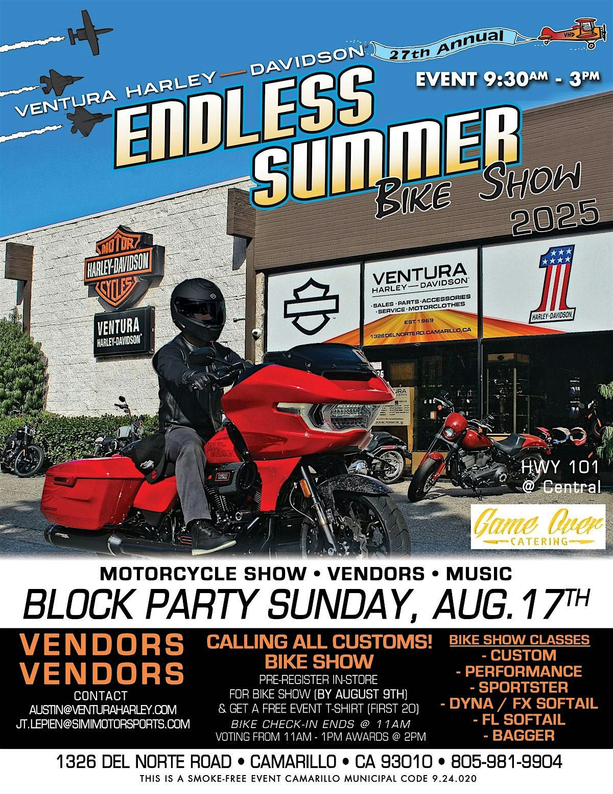 27th Annual Endless Summer Bike Show   Join us for the biggest biking event