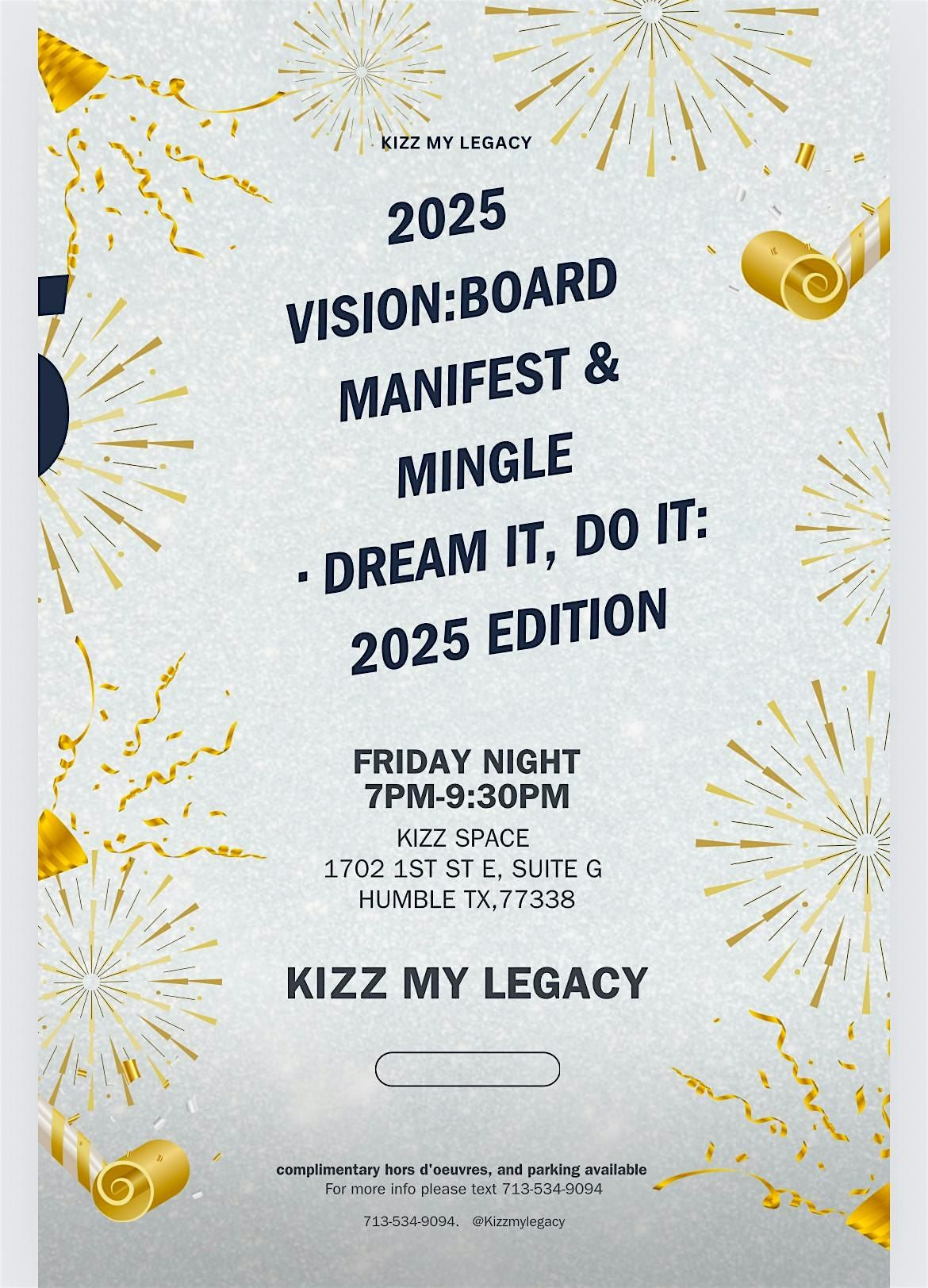 Manifest & Mingle Vision Board