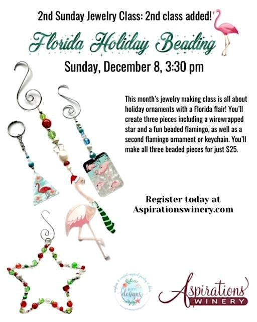 Make Your Own Jewelry Class at the Winery