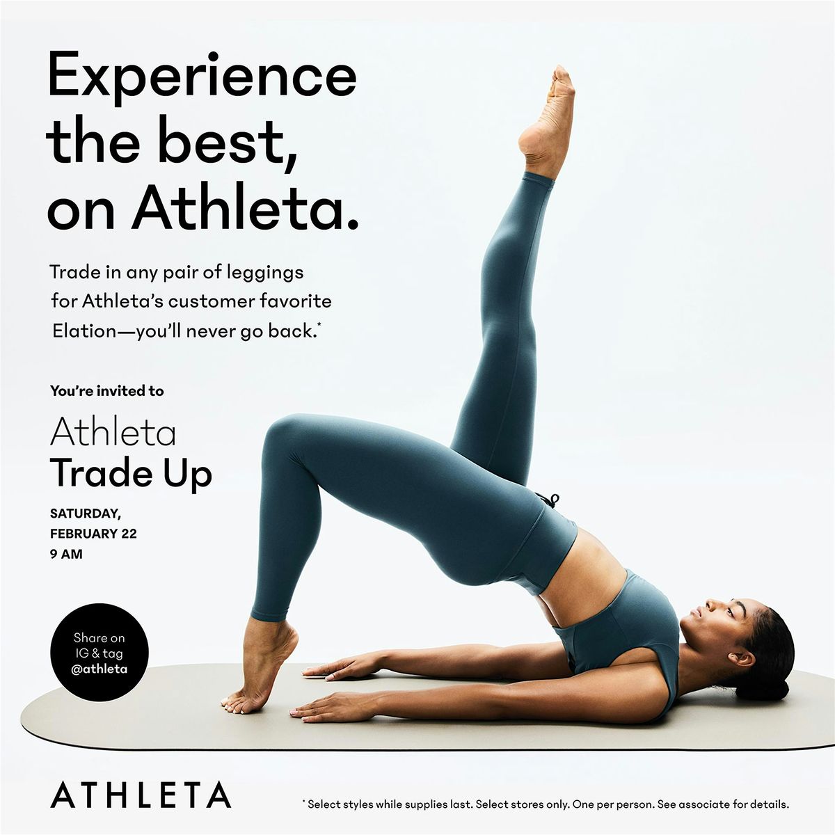 Athleta Trade Up