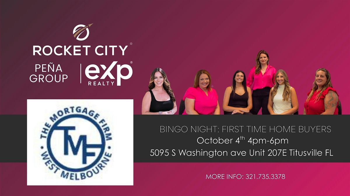 FIRST TIME HOME BUYERS BINGO NIGHT !  NOCHE DE BINGO PARA COMPRADORES