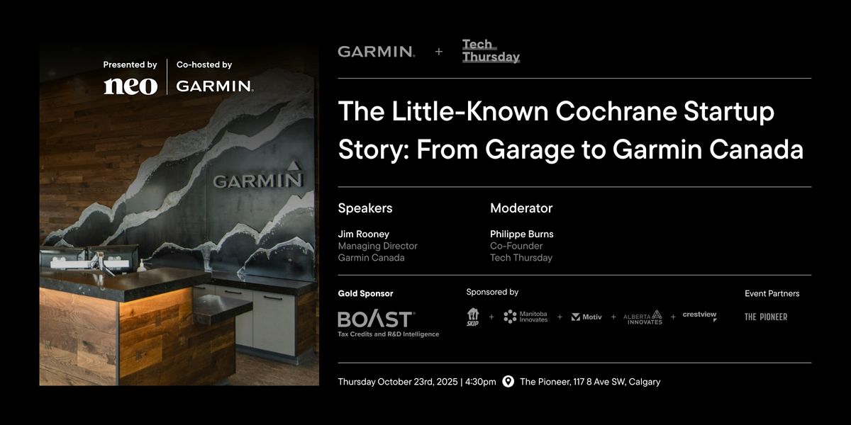 The Little-Known Cochrane Startup Story: From Garage to Garmin Canada