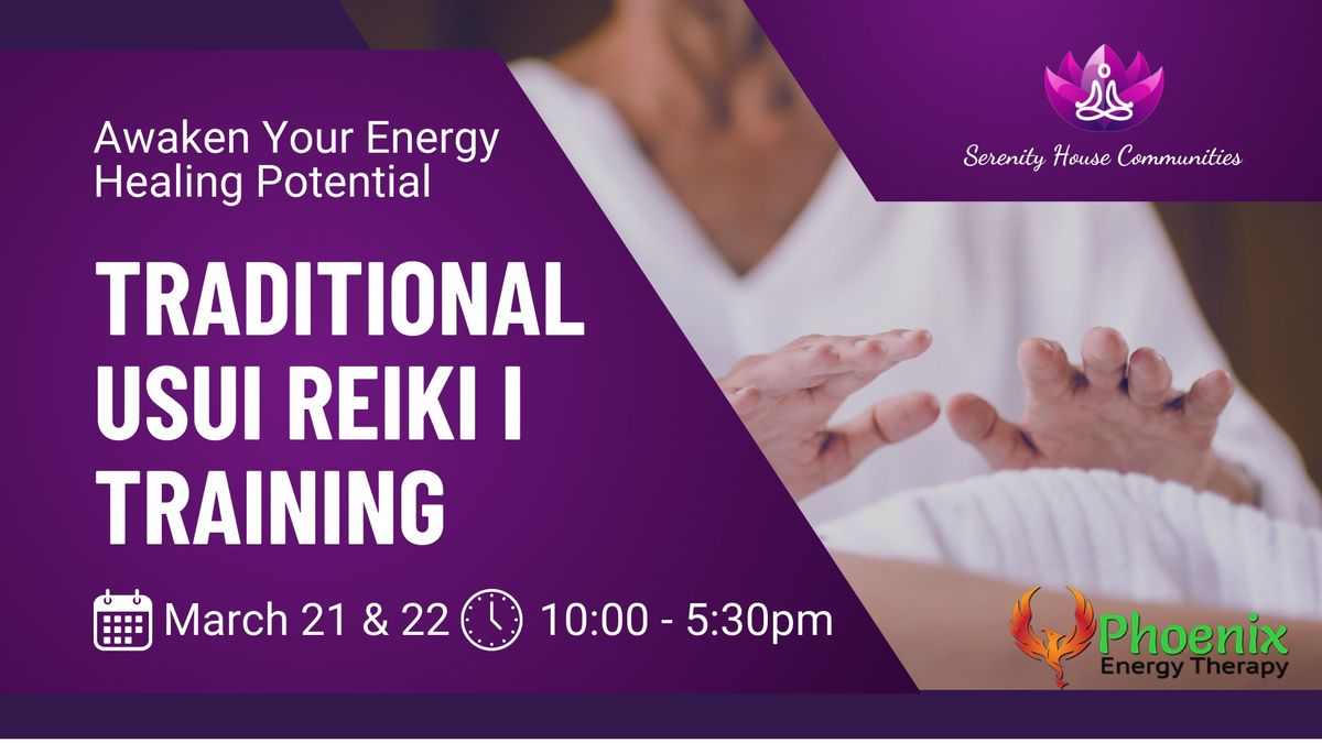 Traditional Usui Reiki I Training