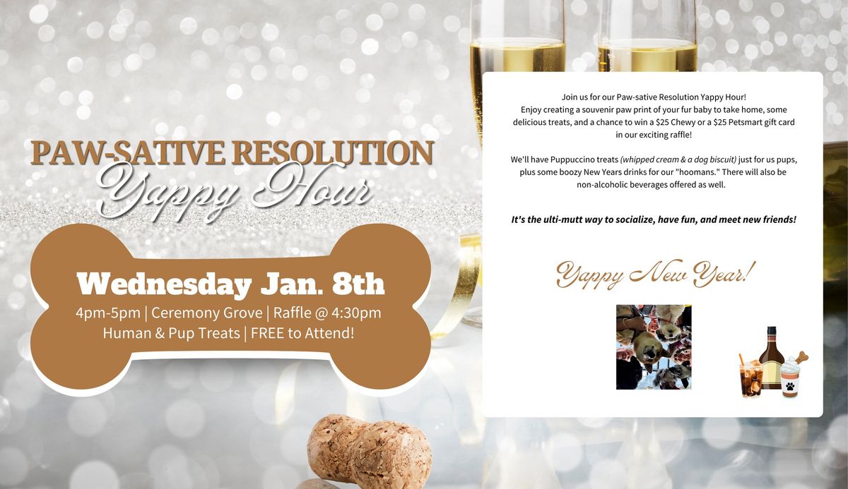 Paw-Sative Resolution Yappy Hour