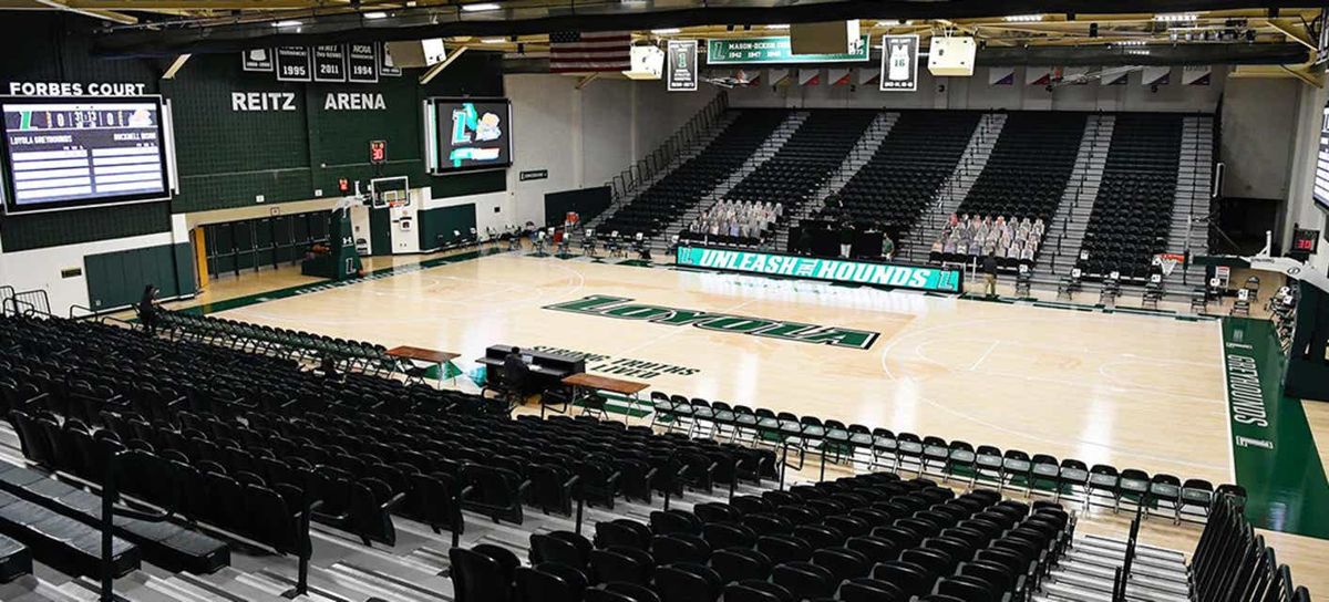 Parking Colgate Raiders at Loyola Maryland Greyhounds Mens Basketball