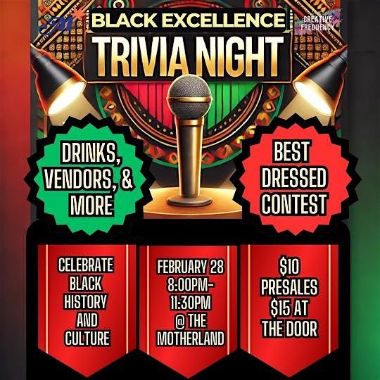 TCF\u2019s Black Excellence Trivia Night