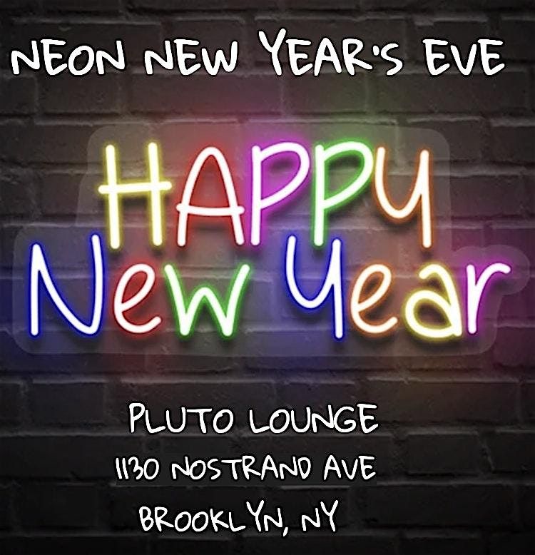 Neon New Year's Eve