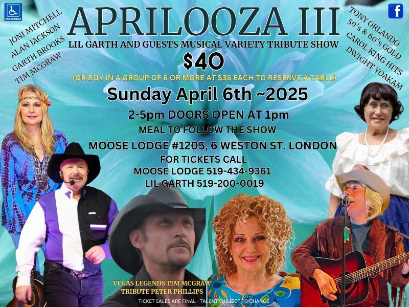 APRILOOZA III at The Moose Lodge #1205