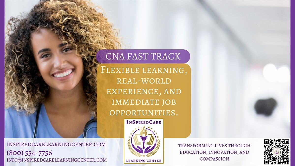 Certified Nursing Assistant CNA Fast Track Program - Start Your New Career