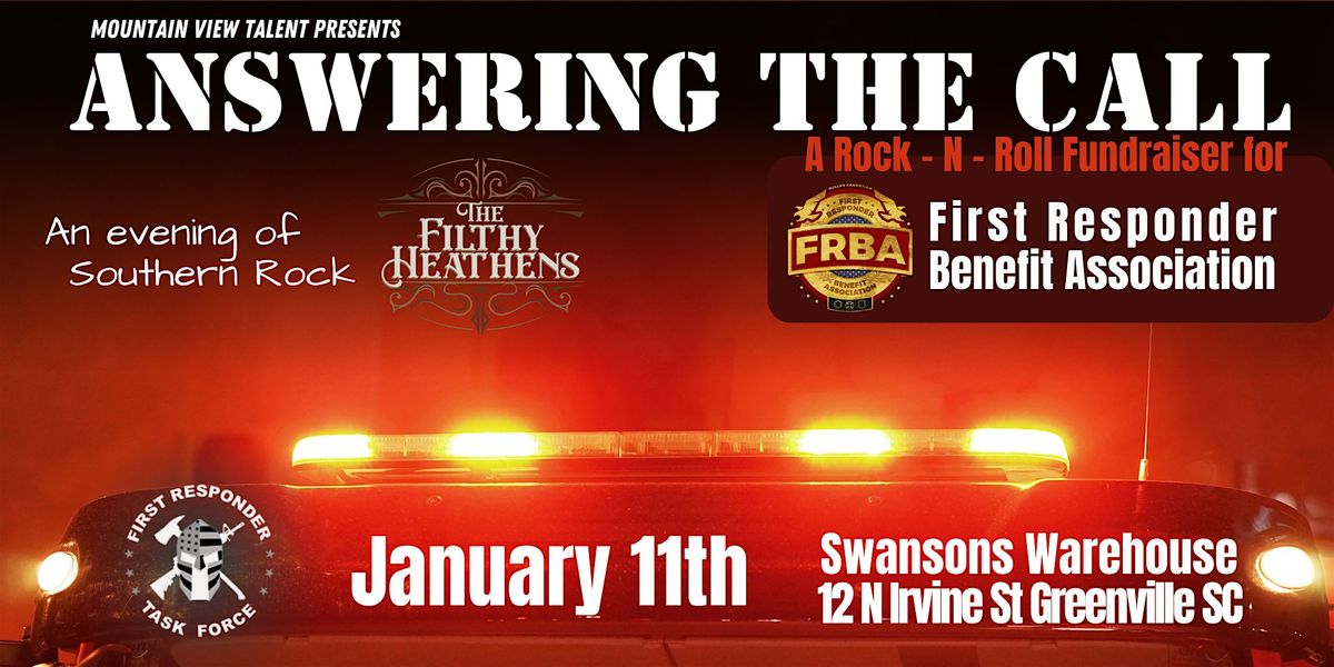 Answering The Call: A Rock N Roll Fundraiser for FRBA