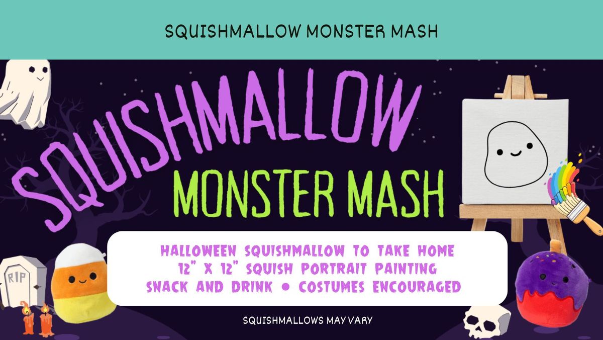 Squishmallow Monster Mash Paint Party