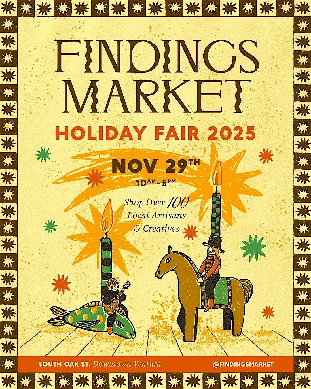 Findings Market Holiday Fair 11\/29