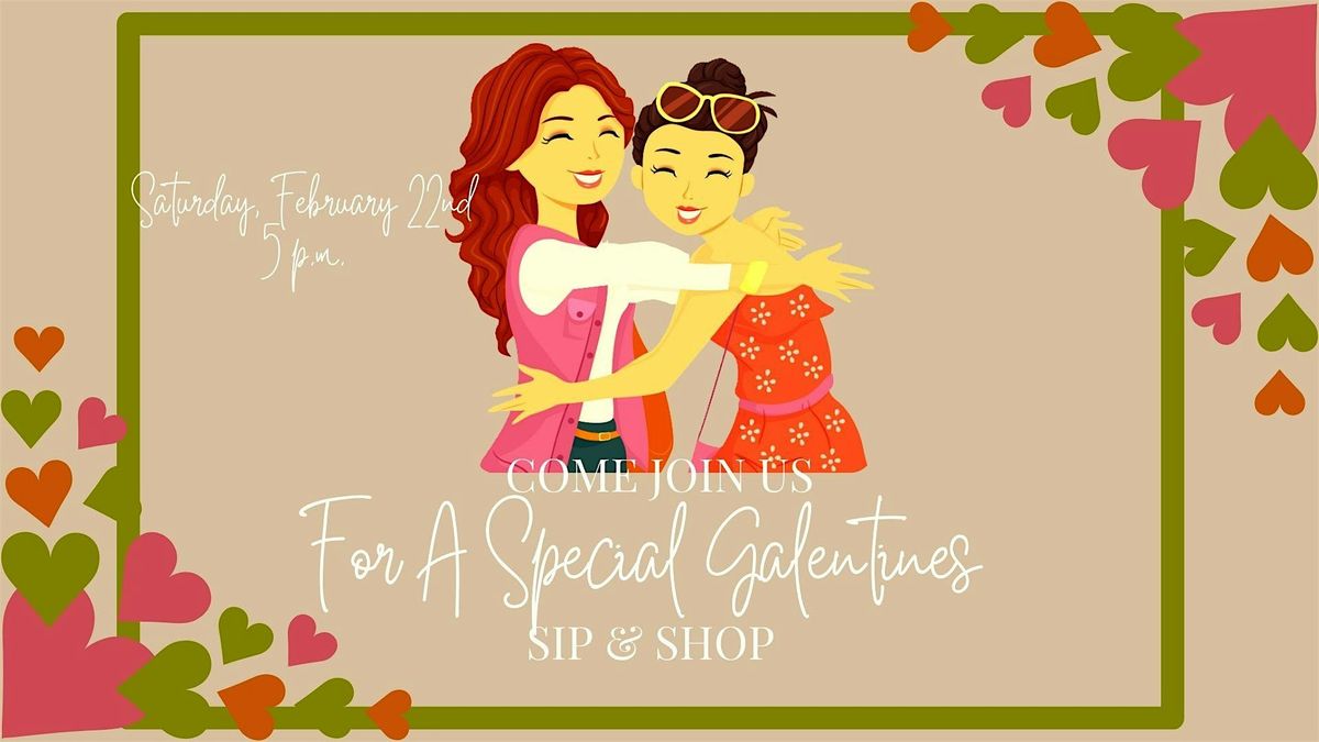 The Mountain Mercantile's Galentines Sip & Shop