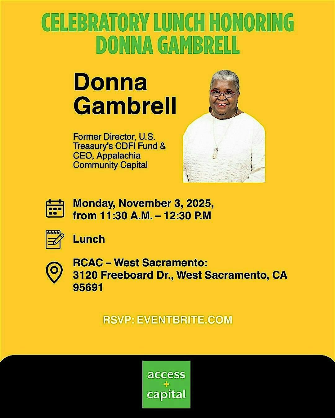 Celebratory Lunch Honoring Donna Gambrell
