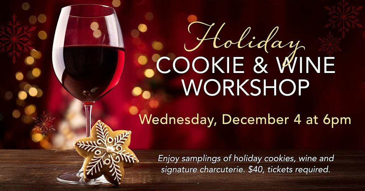 Holiday Cookie & Wine Workshop