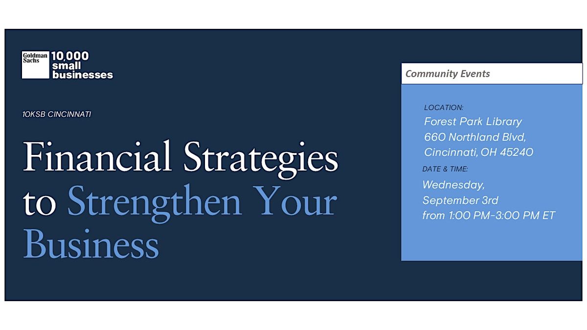 Financial Strategies to Strengthen Your Business