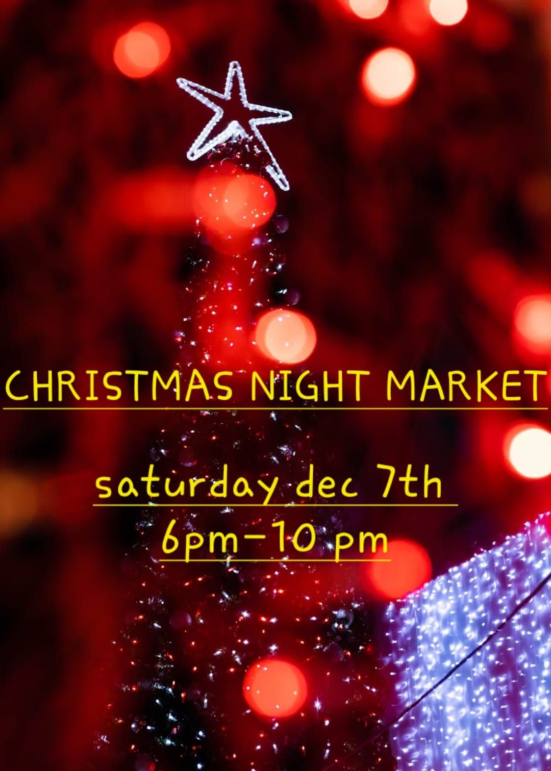 \ud83c\udf84CHRISTMAS NIGHT MARKET\ud83c\udf84