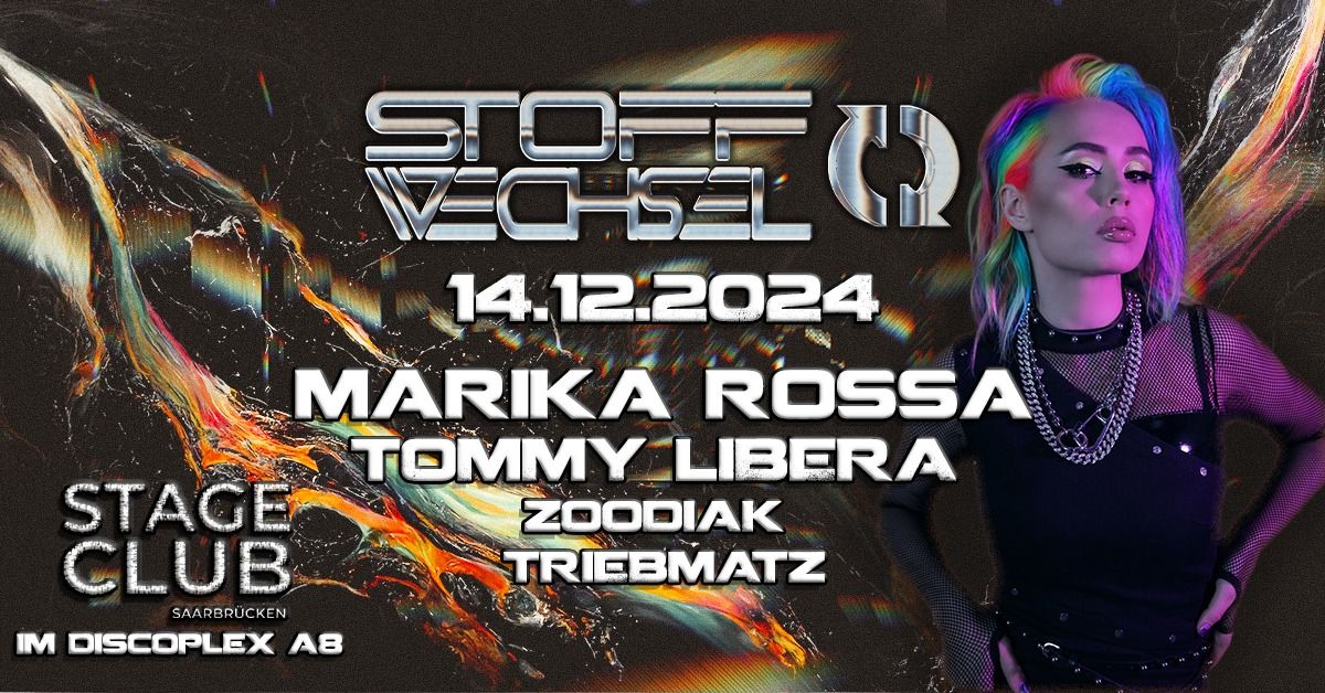 STOFFWECHSEL w\/MARIKA ROSSA & TOMMY LIBERA