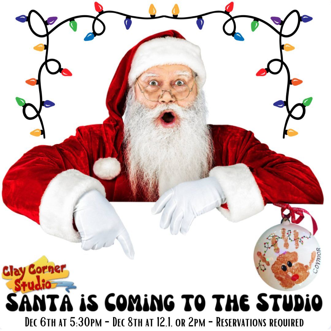 Santa is coming to the Studio!