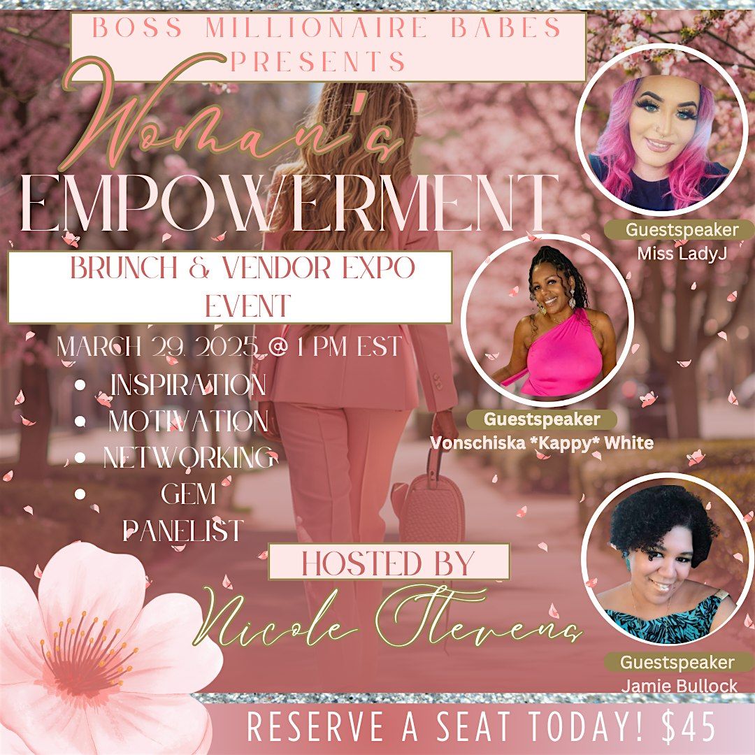 Women Empowerment Brunch Vendor Expo