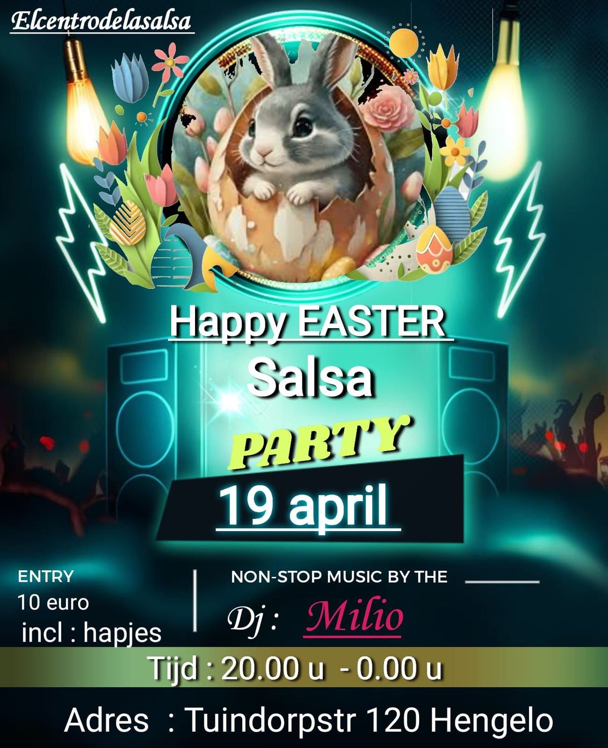 Happy Easter Party met Dj Milio