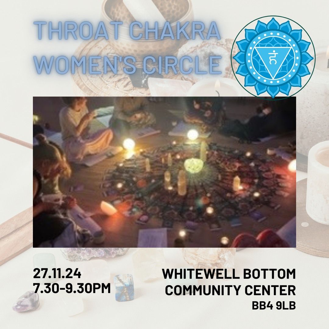 \u2728 Throat Chakra Women's Circle \u2728