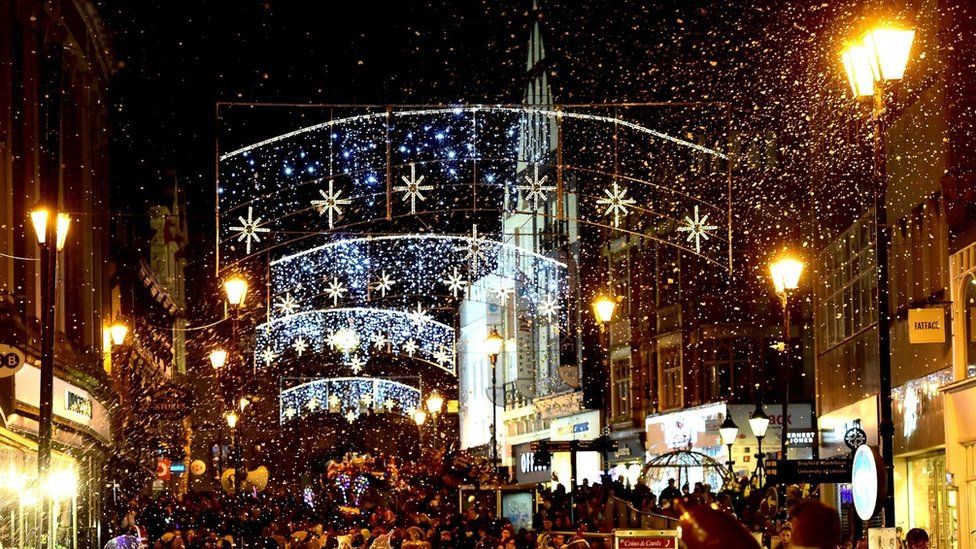 2024 Christmas Lights Switch On