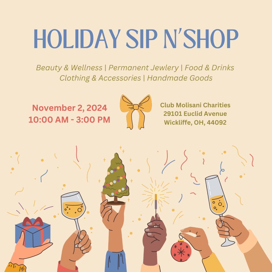 Holiday Sip N Shop