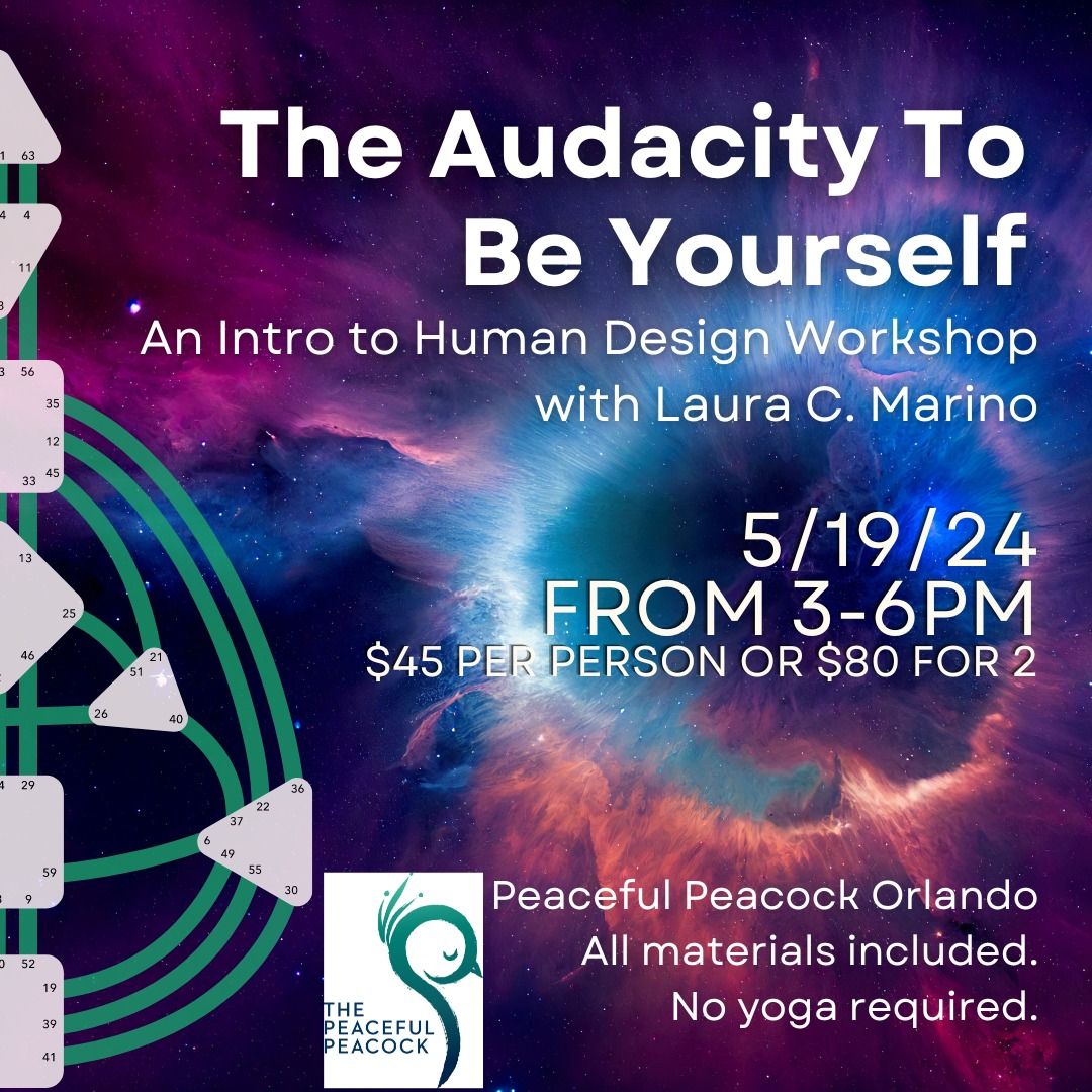 Intro to Human Design Workshop with Laura C Marino (She\/Her)