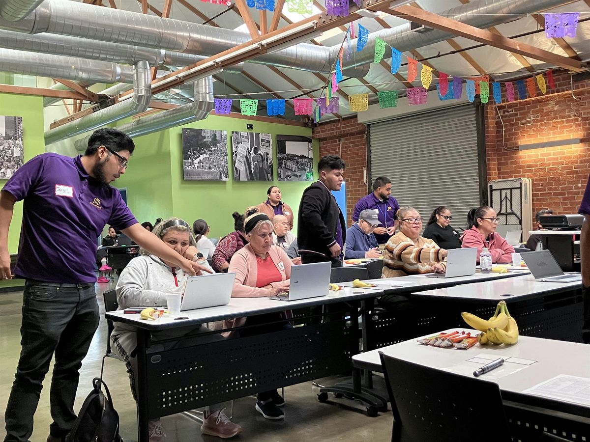 Free Digital Skills Training Session at El Proyecto Del Barrio YouthSource