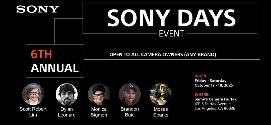 Sony Days at Samy's Camera - Los Angeles