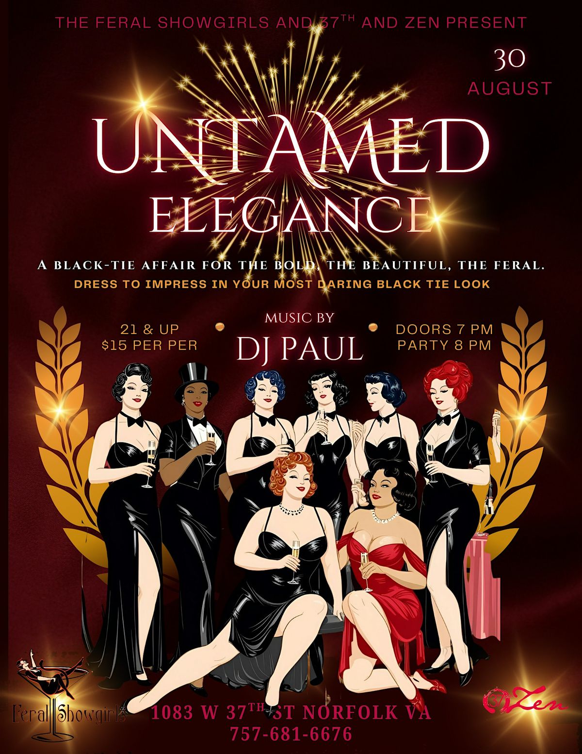 Untamed Elegance: A black-tie affair for the bold, the beautiful, the feral